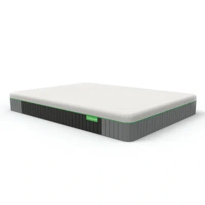 Cariloha Medium-firm Classic Mattress - Viscose Memory Foam - Full - 10" - White