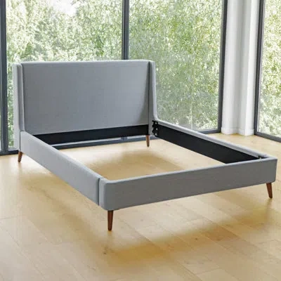 Cariloha Upholstered Bed Frame |  |  | Works With Adjustable Bases In Charcoal