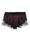 Carine Gilson Calais-caudry Pyjama Shorts In Purple