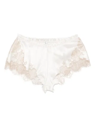 Carine Gilson Floaty Shorts In White