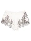 Carine Gilson Floaty Shorts In White