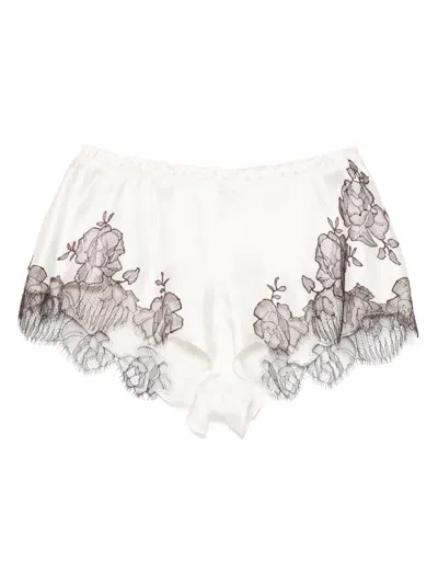Carine Gilson Floaty Shorts In White