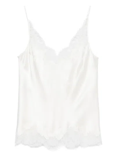 CARINE GILSON LACE-DETAILED CAMISOLE