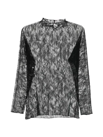 Carine Gilson Lace Top In Multi