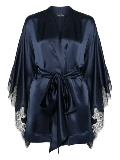 Carine Gilson Satin Silk Robe