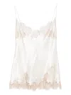Carine Gilson Silk Camisole In Neutral