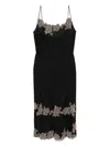 Carine Gilson Silk Nightdress In Black