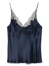 Carine Gilson Silk Satin Top