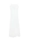 Carine Gilson Lace-detailed Slip Dress In White