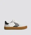 Cariuma Catiba Pro 2.0 Gum Smoke White Suede Off-white Cordura Black Logo Sneaker Women In White