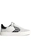 Cariuma Catiba Pro 2.0 Logo Suede Sneakers In White