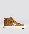 Cariuma Caturi Camel Suede Ivory Logo Boot Men In Camel
