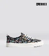 Cariuma Crooked Oca Low Black Graphic Print Canvas Sneaker Women In Crooked Black Graphic Print