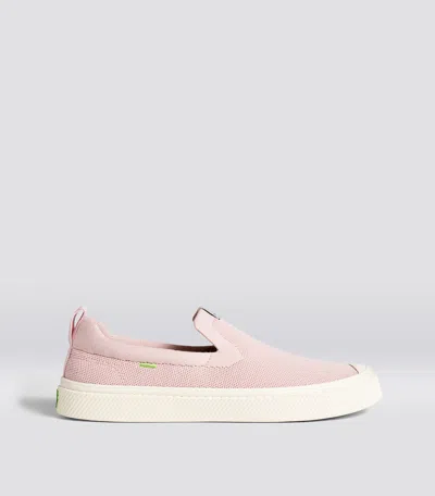 Cariuma Ibi Slip-on Rose Knit Sneaker Men In Rose Red