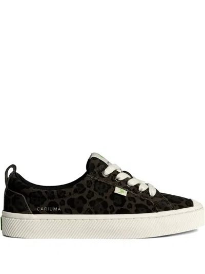 Cariuma Jaguar-print Sneakers In Black