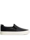 Cariuma Leather Slip-on Sneakers In Black