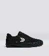 Cariuma Luan Pro All Black Suede Ivory Logo Sneaker Women In All Black/ivory