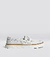 Cariuma Mare Boat Shoe White Premium Leather Men In White
