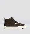 Cariuma Oca High Dark Brown Suede Sneaker Women In Brown