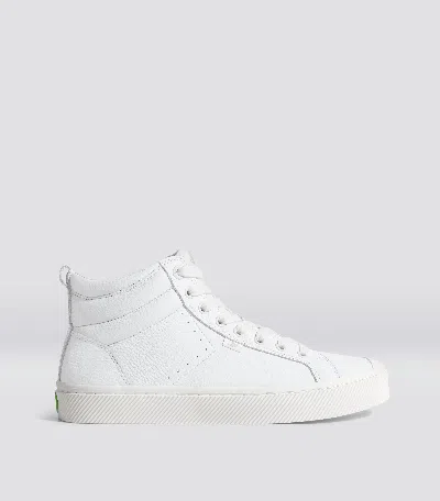 Cariuma Oca High Off-white Premium Leather Trainer Men