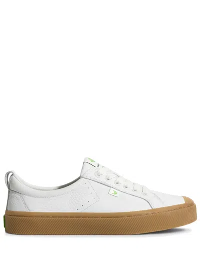 Cariuma Oca Leather Sneakers In White