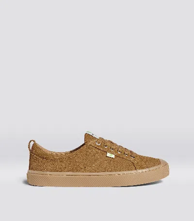Cariuma Oca Low All Camel Suede Trainer Men