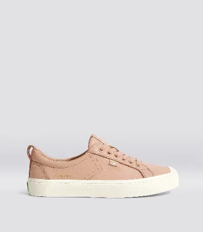Cariuma Oca Low Beige Premium Leather Sneaker Women