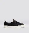 Cariuma Oca Low Black Premium Leather Dark Khaki Suede Sneaker Women In Black/khaki