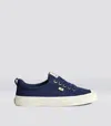 Cariuma Oca Low Bright Navy Canvas Sneaker