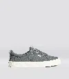 Cariuma Oca Low Charcoal Grey Suede Sneaker Women In Charcoal Grey