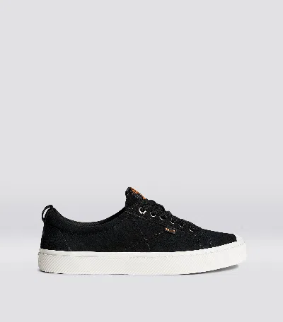 Cariuma Oca Low Deus Black Suede Sneaker Women