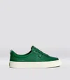 Cariuma Oca Low Forest Green Premium Leather Sneaker Men