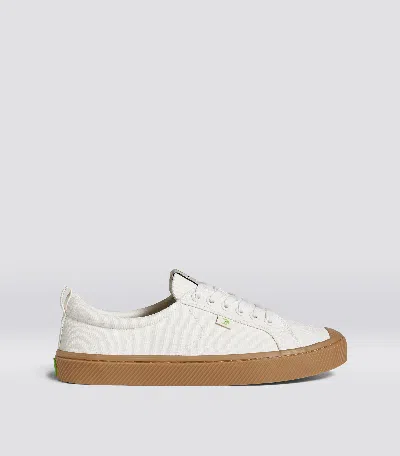 CARIUMA OCA LOW GUM OFF-WHITE CANVAS SNEAKER WOMEN