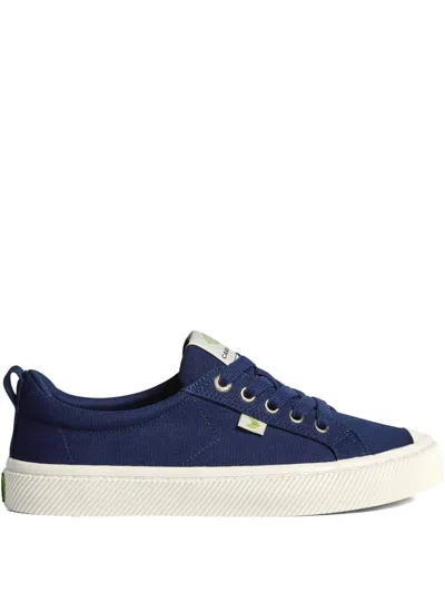 Cariuma Oca Low Lace-up Sneakers In Blue