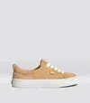 Cariuma Oca Low Latte Hairy Suede Sneaker