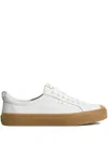 Cariuma Oca Low Leather Lace-up Sneakers In White
