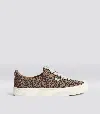 Cariuma Oca Low Leopard Print Suede Sneaker Men In Multi