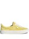 Cariuma Oca Low Low-top Suede Sneakers In Yellow