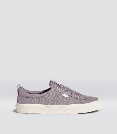 Cariuma Oca Low Mystic Grey Canvas Sneaker Men