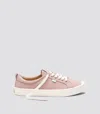 Cariuma Oca Low Sneakers Women's Usrose Red Canvas Lifestyle Shoes Gal731 In Pink