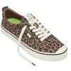 Cariuma Oca Low Stripe Sneakers Womensbrown Suede Leopard Print Shoes Gal626 In Brown