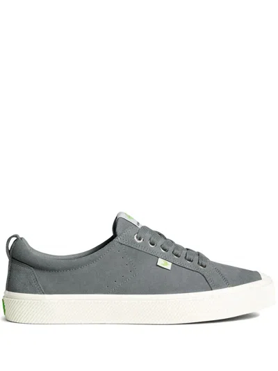 Cariuma Oca Low Charcoal Grey Suede Sneaker Women