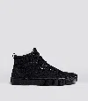 Cariuma Oca Therma High All Black Vegan Suede Boot Men In All Black
