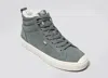 Cariuma Oca Therma High Sneakers Charcoal Gray Shearling Shoes Gal517 In Gray