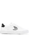 Cariuma Salvas Branded Leather Low-top Trainers In White