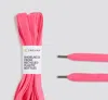 Cariuma Shoe Lace Wide Pink Lemonade With H Silver Tip In Pink Lemonade H Silver Tip