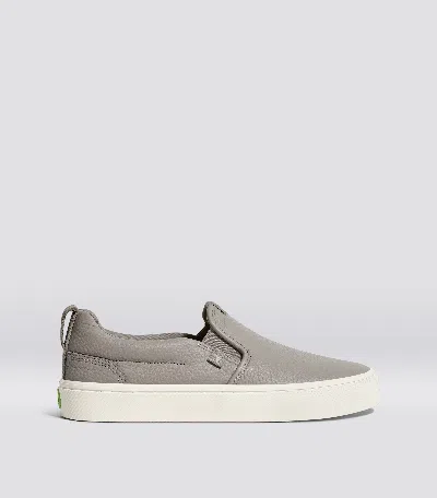 Cariuma Slip-on Grey Premium Leather Sneaker Men