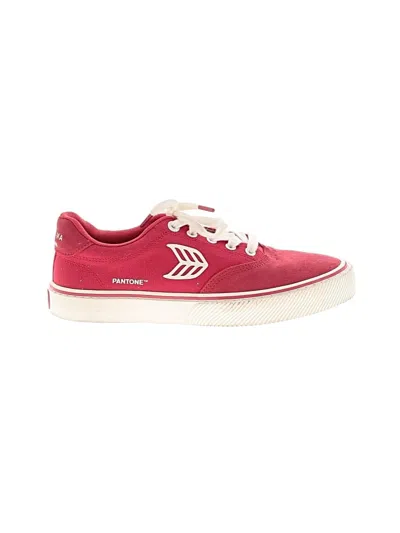 Pre-owned Cariuma Sneakers In Red