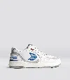 Cariuma Star Wars Uba White Leather R2-d2 Blue Logo Sneaker Women In White/star Wars R2-d2