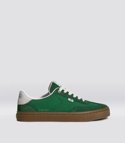 Cariuma Toca Gum Green Nylon And Suede Sneaker Men